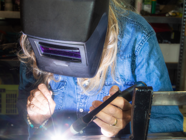 Bild på svetsare