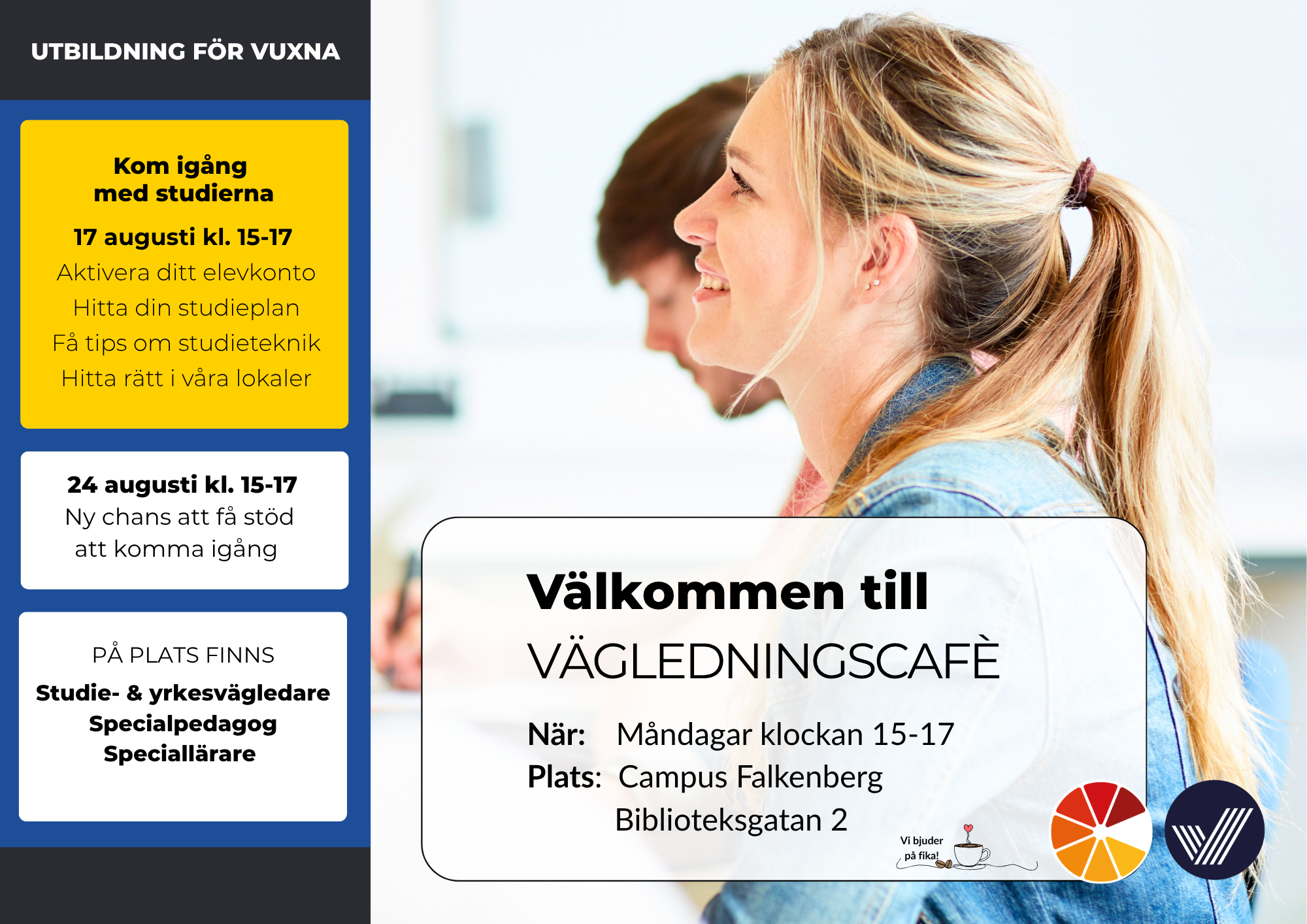 Information om vägledningscafé